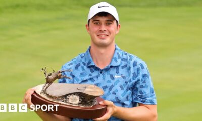 PGA Tour: Davis Thompson wins in Illinois to secure Open spot