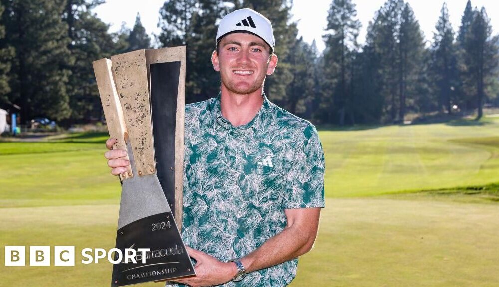 PGA Tour: Nick Dunlap makes history with Barracuda Championship win