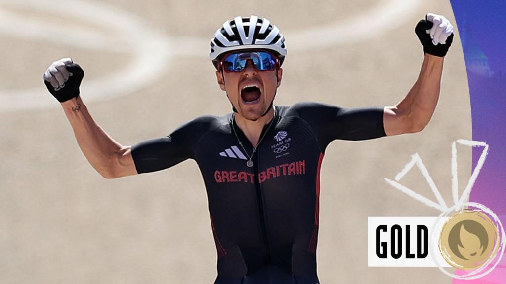 Paris 2024 Olympics video: Tom Pidcock wins gold in dramatic mountain bike final