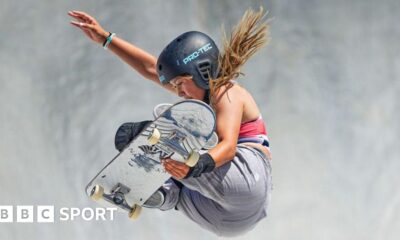 Paris 2024: Team GB selects skateboarders Sky Brown, 15, and Andy Macdonald, 50, for Olympic Games