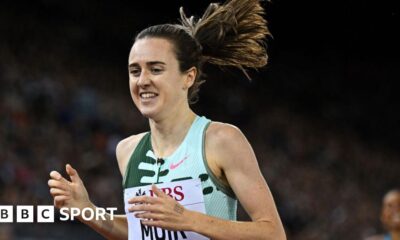 Paris Diamond League: Laura Muir breaks British 1500m record as world records fall in Paris