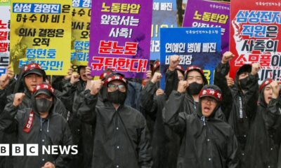 Samsung Electronics union goes on indefinite strike