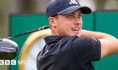 Scottish Open: Ludvig Aberg leads at halfway as Rory McIlroy stays in contention