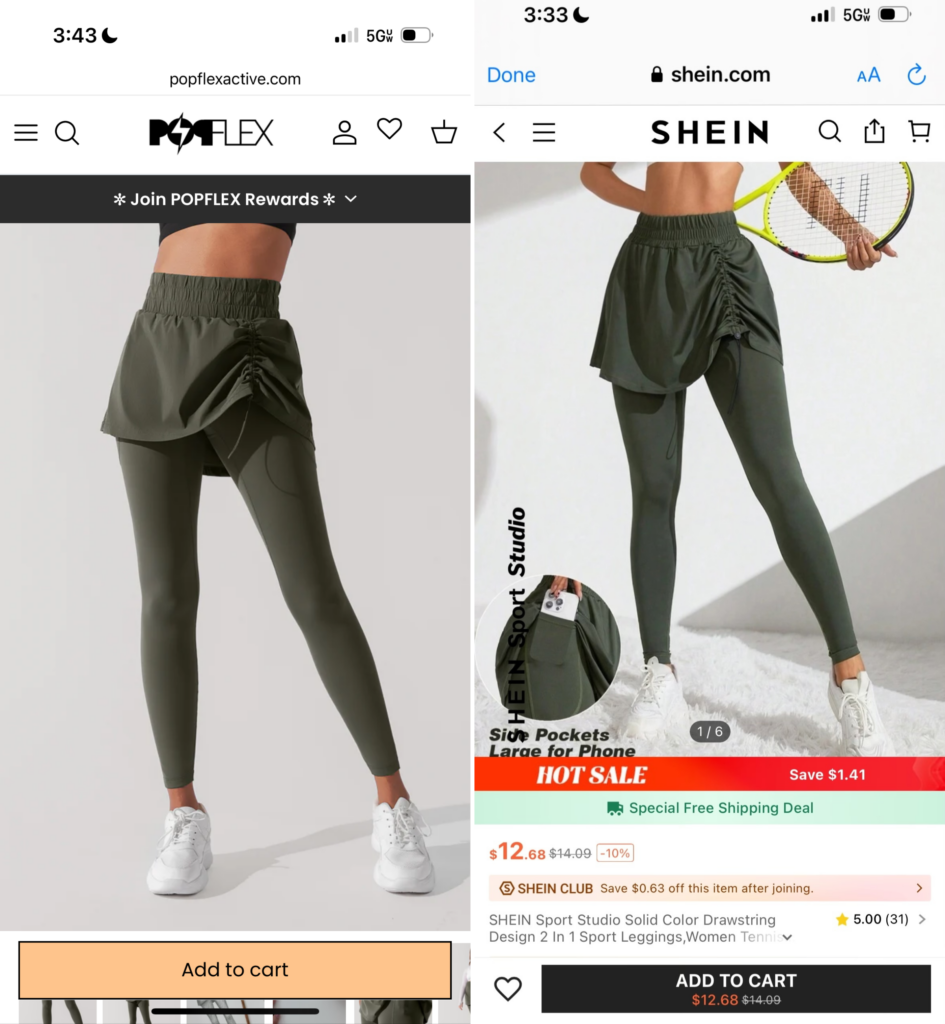 Shein is stealing designs again.