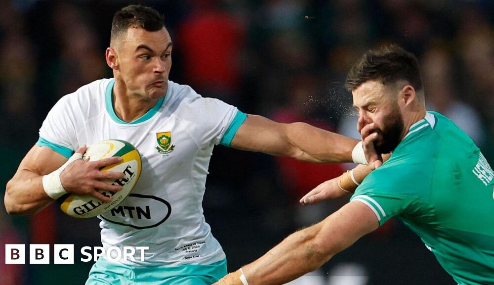 South Africa 27-20 Ireland: We were 'punished' by hosts - O'Mahony