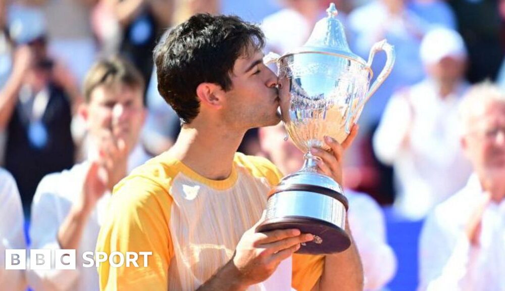 Swedish Open final: Nuno Borges beats Rafael Nadal to win title