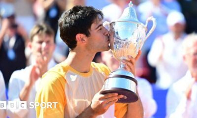 Swedish Open final: Nuno Borges beats Rafael Nadal to win title