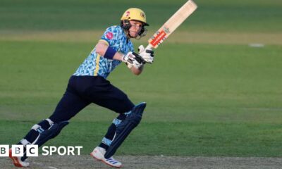 T20 Blast: Bears, Surrey & Sussex reach last eight