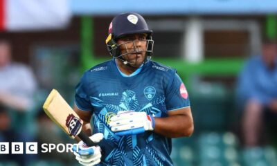 T20 Blast: Samit Patel leads Derbyshire to victory at Leicestershire