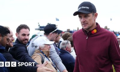 The Open 2024: Justin Rose has no regrets after missing out at Royal Troon