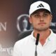 The Open 2024: Ludvig Aberg on 'dream come true' to play first Championship at Royal Troon