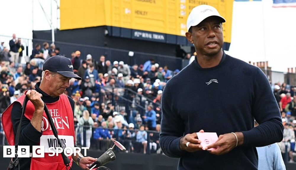 The Open 2024: Tiger Woods leaves Royal Troon with only low-key sympathy