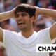 The moment Alcaraz won back-to-back Wimbledon titles