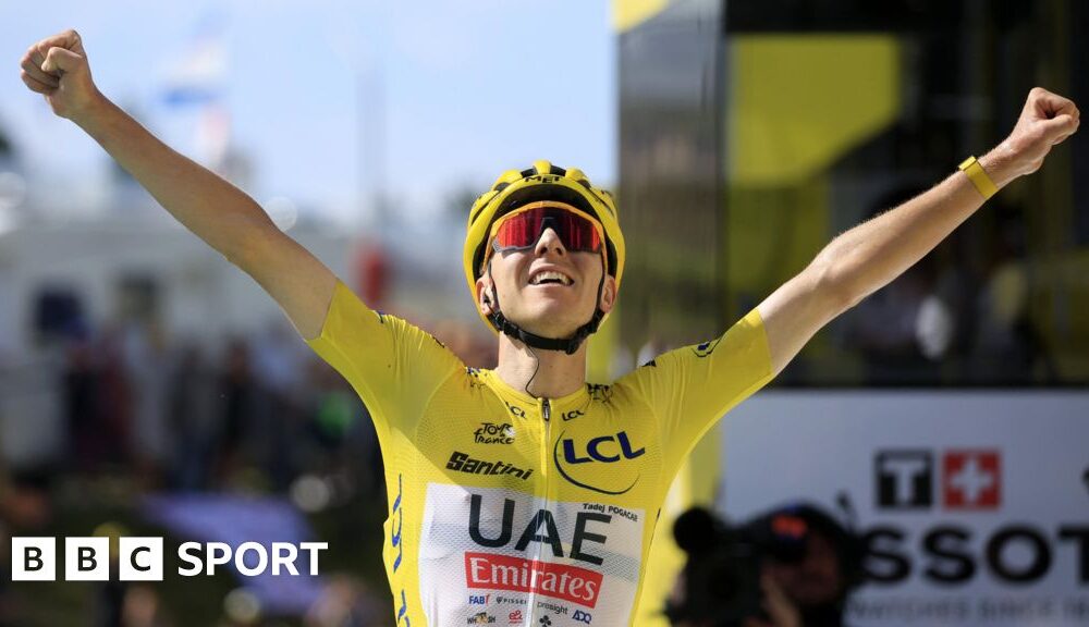 Tour de France 2024: Tadej Pogacar claims another dominant win on stage 15