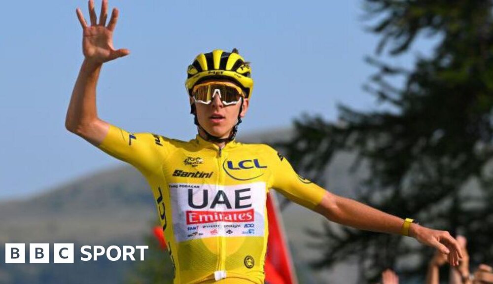 Tour de France 2024: Tadej Pogacar wins stage 20 to extend yellow jersey lead