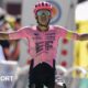 Tour de France: Richard Carapaz completes solo win on stage 17