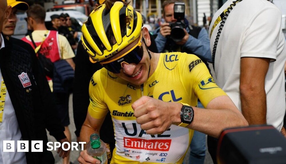 Tour de France: Tadej Pogacar extends lead with stage 14 win