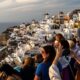 Tourism has hijacked Santorini's wine production as agricultural land becomes exorbitant while visitor numbers continue to climb