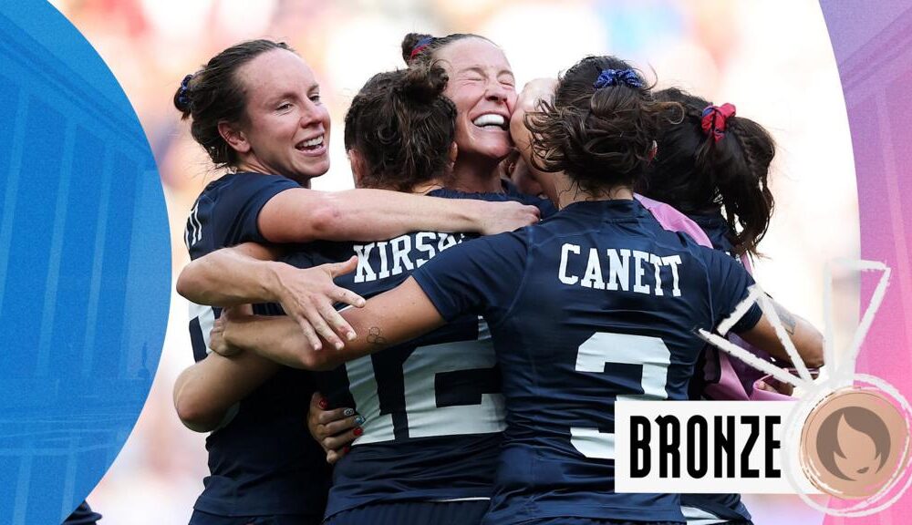 USA score last-gasp try to beat Australia to rugby sevens bronze