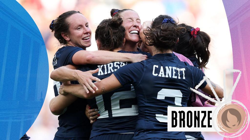 USA score last-gasp try to beat Australia to rugby sevens bronze