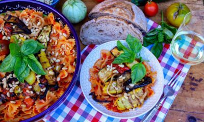 Vegan Pasta with Roasted Vegetables