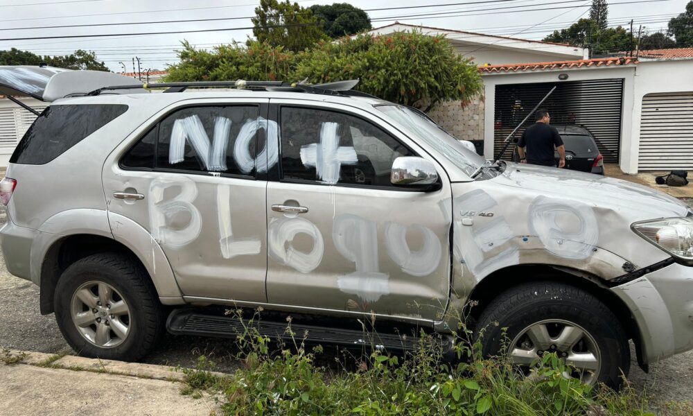 Venezuela opposition leader María Corina Machado claims her campaign vehicle targeted 