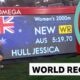 Watch: Australia's Hull breaks women's 2,000m world record