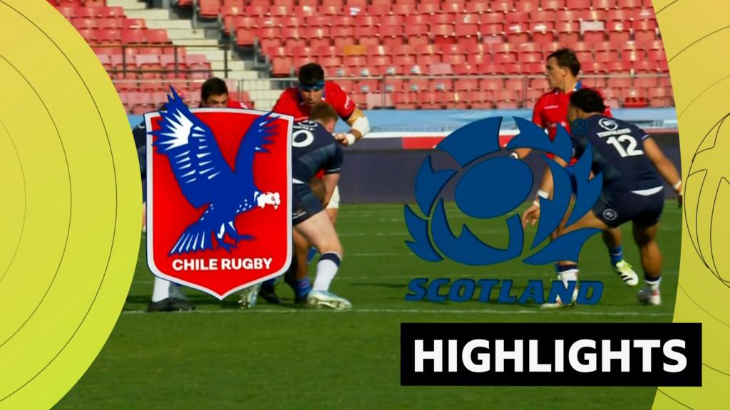 Watch: Scotland defeat Chile with eight tries