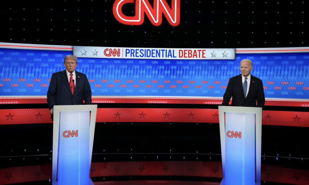 What the polls show 11 days after the Biden-Trump debate