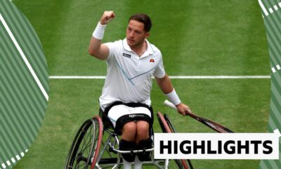 Wimbledon 2024: Alfie Hewett wins first wheelchair singles title