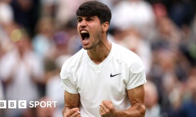 Wimbledon results 2024: Carlos Alcaraz says Sunday will be 'good day' for Spanish people with Euros final