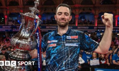 World Matchplay: Luke Humphries beats Michael van Gerwen to win title