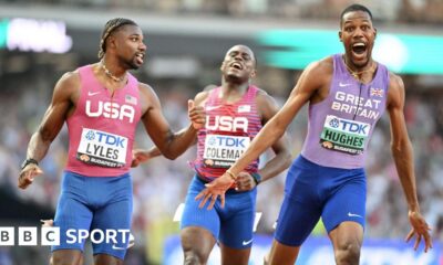 Zharnel Hughes takes on Noah Lyles at London Diamond League before Paris 2024 showdown