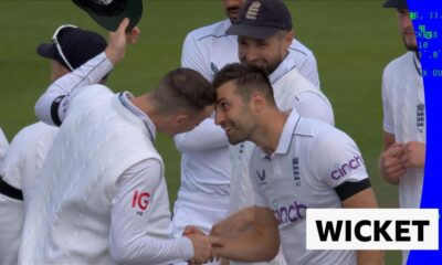 'Extraordinary!' - Wood removes Karunaratne for 27 with his first ball