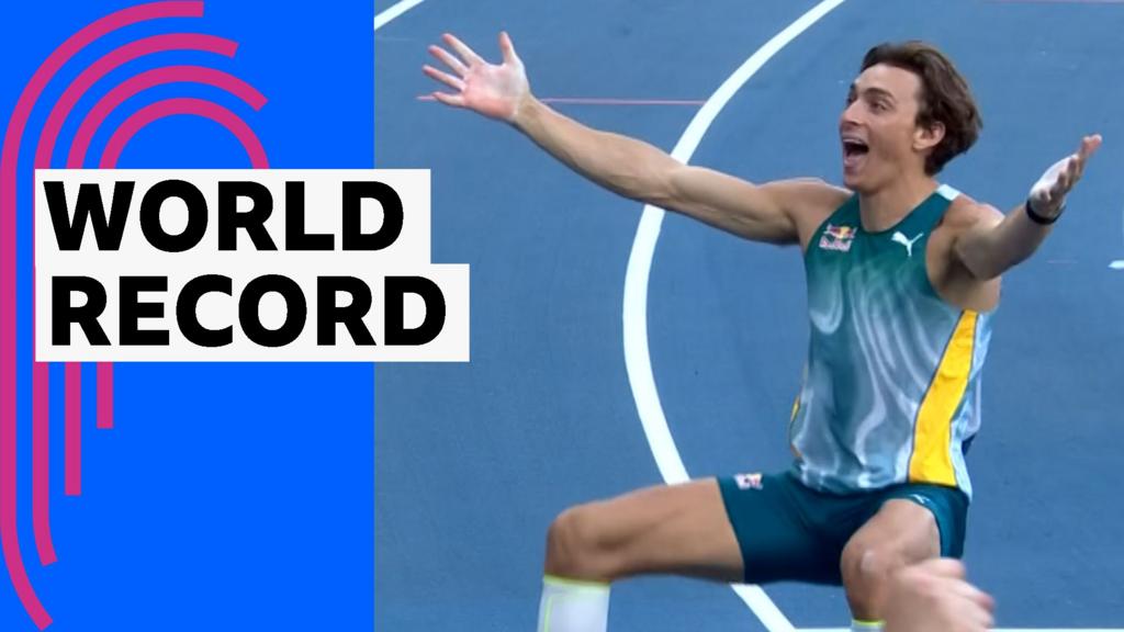 'Special' Duplantis sets new pole vault world record