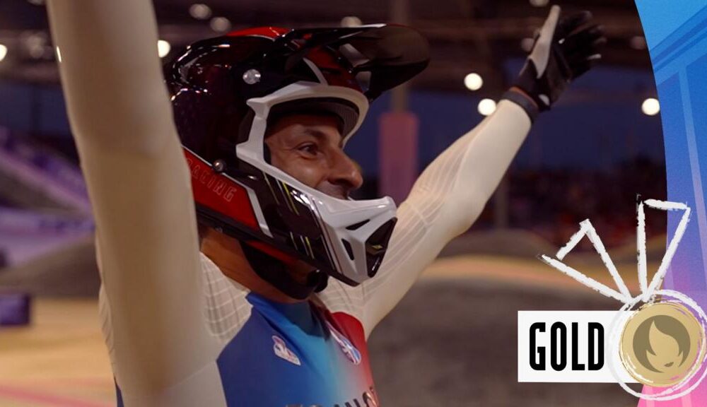 'What a race!' - France win all three men's BMX racing medals