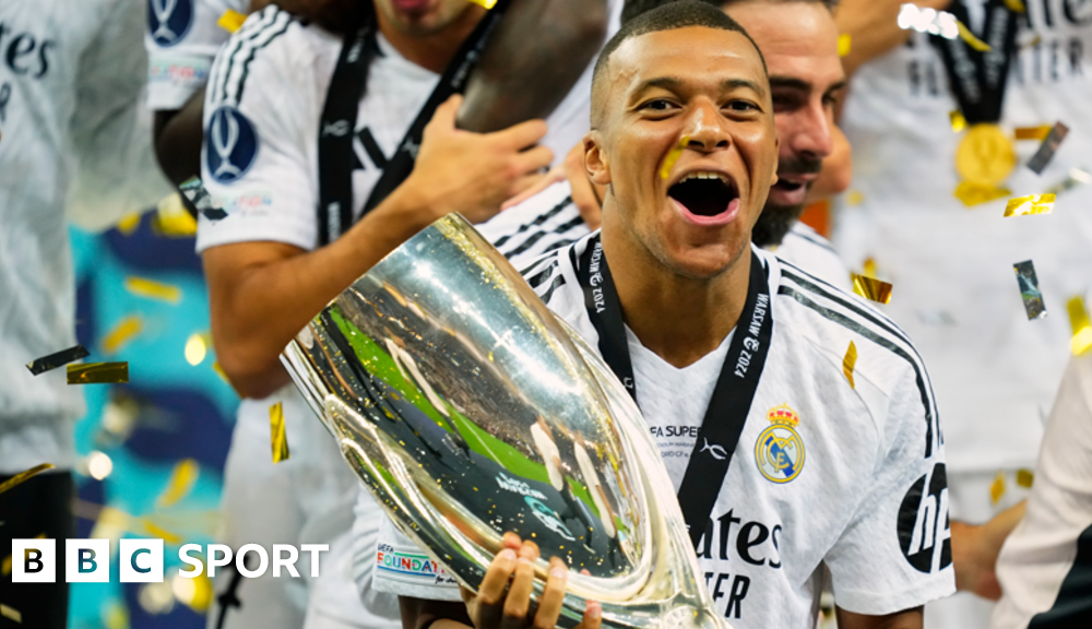 A trophy, a goal and 'no limit' - Madrid's Mbappe era begins