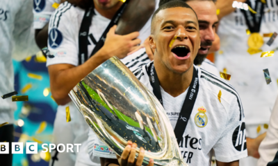 A trophy, a goal and 'no limit' - Madrid's Mbappe era begins