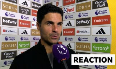 Arteta 'amazed' by Rice sending off