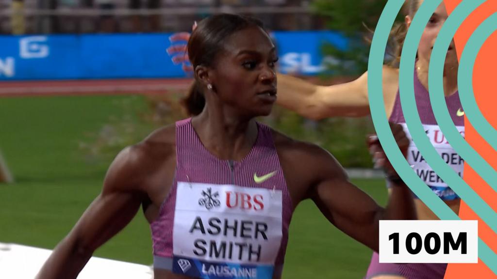 Asher-Smith wins Diamond League 100m in season's best