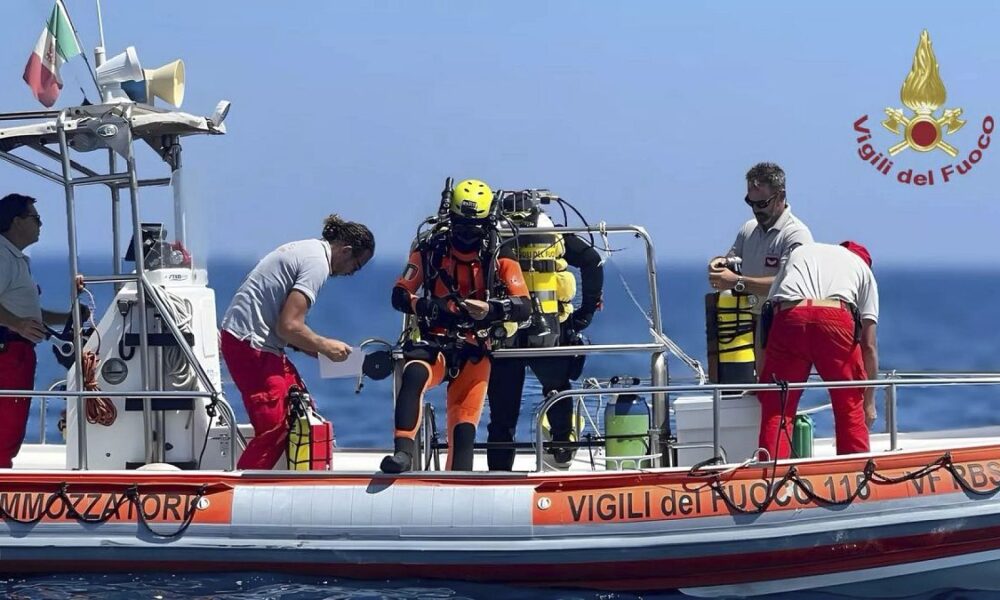 Bayesian captain under investigation for shipwreck and manslaughter in Sicily yacht disaster