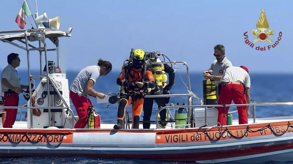 Bayesian captain under investigation for shipwreck and manslaughter in Sicily yacht disaster