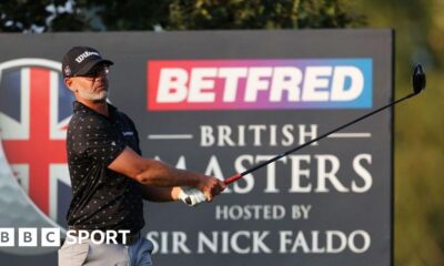 British Masters: England's Paul Waring in share of first-round lead but Tyrell Hatton frustrated