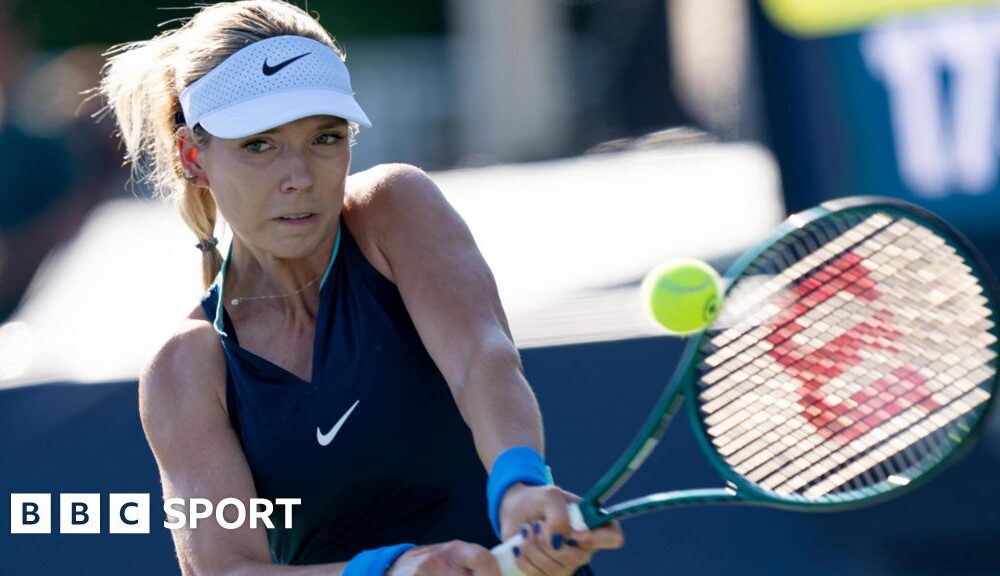 Canadian Open 2024: Katie Boulter through as Beatriz Haddad Maia retires after two games