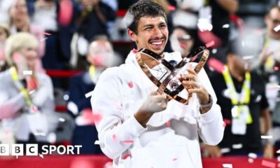 Canadian Open: Alexei Popyrin beats Andrey Rublev to claim maiden ATP Masters 1000 title in Montreal