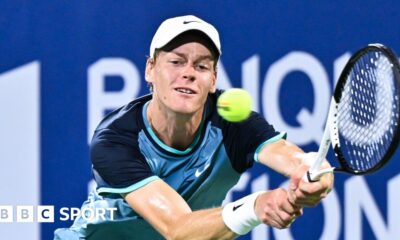 Canadian Open: Jannik Sinner knocked out by Andrey Rublev