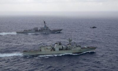 Canadian warship passes through Taiwan Strait, drawing China's ire