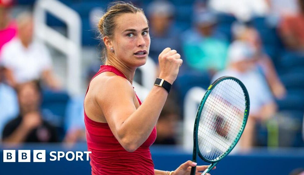 Cincinnati Open: Aryna Sabalenka beats Iga Swiatek to reach final