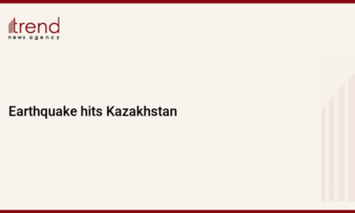 Earthquake hits Kazakhstan - Trend.Az