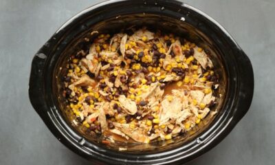 Easy Slow Cooker Chicken Tacos